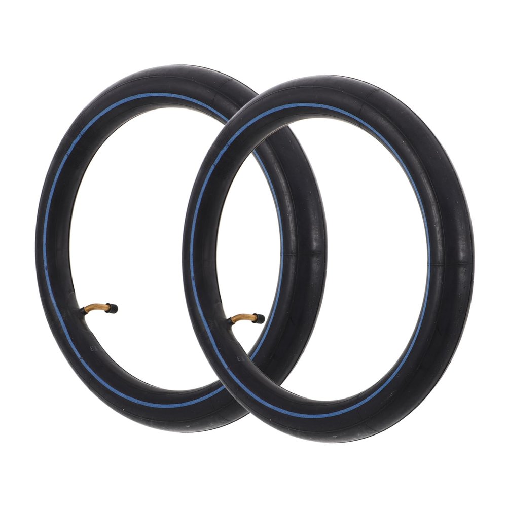 2pcs Electric Bike Inner Tube Replacement 14 Inch Black