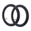 2pcs Electric Bike Inner Tube Replacement 14 Inch Black view 1