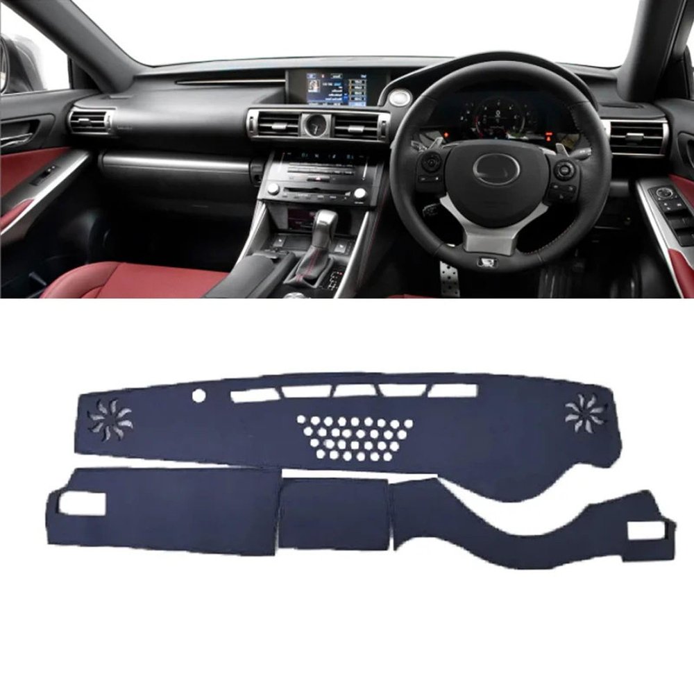 SPANN Car Dashmat Dashboard Cover Pad Dash Mat Carpet,Fit for Lexus is IS200T IS250 IS300 IS350 2013 2015-2019 Accessories