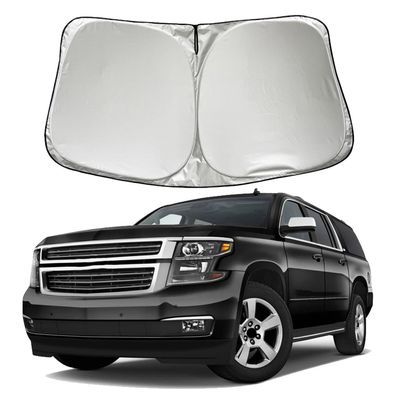 SZYUCHEN Car Windshield Sun Shade Sunshade Compatible with Chevy Chevrolet Tahoe Suburban Z71 Premier High Country RST LT LS 2015-2020 Accessories, Foldable Car Front Window Sun Shield Visor