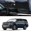 Sunshade for Suburban Windshield Sun Shade Custom Fit 2015-2020 Chevy Chevrolet Suburban Accessories Foldable Front Window Shield Cover Sun Visor Protector Block UV Rays Keep Car Cooler view 1
