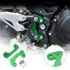 For Ninja500 Z500 Motorcycle Foot Pedal Lift Bracket Front Foot Pedal Lift and Rear Moving Bracket Compatible with Ninja500 Z500 2024 (Green) view 3
