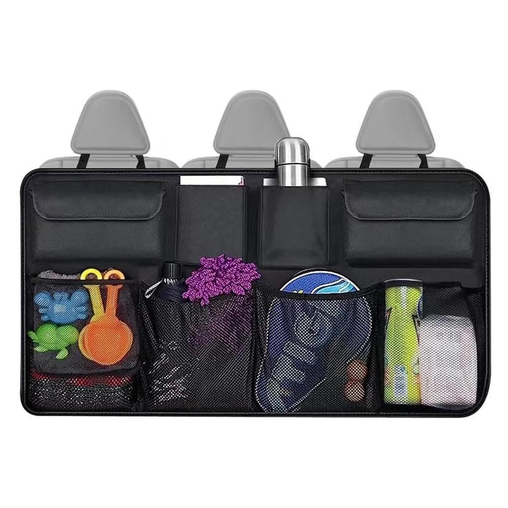 LIWDK Car Trunk Organizer for Honda CR-V 2023 2024 2025, Super Capacity Car Back Seat Hanging Storage Bag Waterproof Durable Foldable Interior Accessories