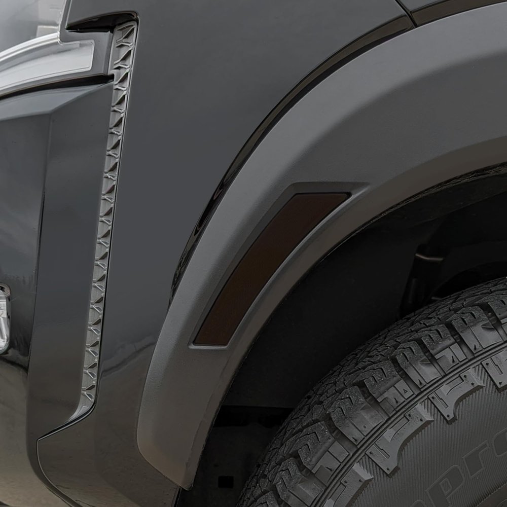 SlickMod PreCut Vinyl Smoke Tint for 2022-2025 Nissan Frontier Side Marker Light (Dark Smoke)