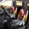 FJWSLCH Ladybug on Daisy Flower Car Seat Covers Front Seats Automotive Seat Covers Set of 2, Waterproof Car Seat Cushion Car Seat Protector Universal Carseat Cover for Cars Trucks and SUVs view 1