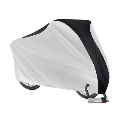 Motorbike Cover for Yamaha BT 1100 Bulldog Oxford Fabric Motorcycle Cover Anti-UV Moped Cover with Lock Holes Windproof Buckle and Elastic Hem,B1-200x70x110
