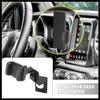 Hihaha Mobile Phone Holder Radio Mount Bracket Kit for Jeep Wrangler JL JLU 2018-2021 for Jeep Gladiator JT 2020-2021 Durable Material view 3