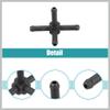 RATCHROLL Engine Coolant Hose Connector for Audi A6 2021-2022 for Volkswagen Beetle Jetta 2001-2021 No.1K0122157B/1K0122291C/058121132C/8D0819373N/8D0819371H Replacement Car Parts view 3