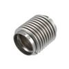 HEROFFIX Car Exhaust Flexible Pipe, 63.5x100mm 2.5"x3.94" Exhaust Flex Connector Pipes Bellows Universal for Car Durable Stainless Steel Silver Tone Replace Parts view 1