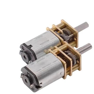 GA12-N20 DC 3V 6V 12V Micro Motor Full Metal Gearbox Gear Reducer Motor 30RPM 50RPM 60RPM 150RPM 200RPM 300RPM 600RPM 1000RPM(3V,1000rpm)