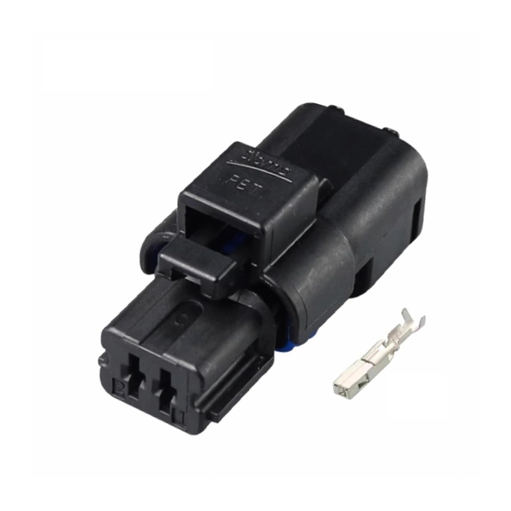 automotive connectors 2 Pin 211PC022S0149 Water Temp Transducer Socket Headlight Air Conditioning Compressor Connector 211PC022S5149 easy replacement(2pin female A,1 set)