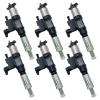 DoraKvi 6-Pieces 8-97602803-1 8-97602803-0 Fuel Injector Compatible with Isuzu 7.8L Engine 6HK1 FTR FVR FXR HTR HVR HXR view 1