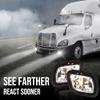 DOTCOM Fog Lights Fit Cascadia 113 2009-2016,Fit Cascadia 125 2008-2016 view 2