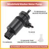 REPAIROCK Windshield Washer Pump with Grommet Windshield Washer Fluid Pump Fit for Dodge Durango for Jeep Compass Windshield Wiper Pump No.5179153AC - Pack of 1 Auto Replacement Parts view 4