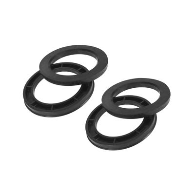 Partuto 4pcs Plastic 77.80mm to 110 mm Car Hub Centric Rings Wheel Bore Center Spacer Replacement