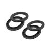 Partuto 4pcs Plastic 77.80mm to 110 mm Car Hub Centric Rings Wheel Bore Center Spacer Replacement view 1