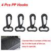 for Vauxhall Logo Agila Antara Movano Vivaro VXR8,Car Trunk Net,70 * 70CM Elastic Pocket Hook Rear Cargo Storage Mesh view 2