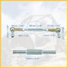 REPAIROCK M8 140mm Steering Tie Rod Ball Joint for 50cc 70cc 90cc 110cc 125cc 150cc 200cc 250cc ATV Four Quad Steering Suspension Auto Replacement Parts view 3