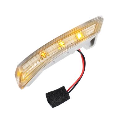 A ABSOPRO Car LED Front Right Side Mirror Turn Signal Light Fit for Chrysler Town Country - Pack of 1 Silver Tone Item Replacement