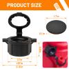 mapleza 4 PCS High - Performance Racing & Household Gas Can Hoses with 8 PCS Fuel Jug Vent Caps Fuel Can Hose Suitable for 3/5/5.5 Gallon VP Fuel Jugs view 3