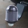 Towing Bar Ball Covers - 50mm Tow Bar Caps | Trailer Towball Protector | Tow Bar Ball Cover | Weather Resistant Hitch Caravans Towball Protector Auto Tow Bar Ball Cover Cap for Car, Trailer, RV view 3