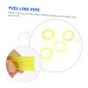 MOBUTOFU 4pcs Petrol Line Hose Oil Resistant Tube for Trimmers and Chainsaws Easy Installation High Strength view 2