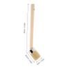 Mikinona Tire Brush Set Wheel Cleaning Paste Applicator for Tire Detailing Shine view 2