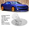 45 Degree Fuel Cell Filler Neck with 12 Bolt Steel Base Aluminum Cap 1.5in Inner Diameter, Fast Fill Valve for Quick Refueling, Lightweight and Material, Precisely Designed for view 2