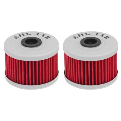 AHL Oil Filter 3088036 Compatible With Polaris ATV 500 Outlaw 2006-2007/500 Predator 2003-2007/500 Predator Troy Lee Edition 2005,2pcs