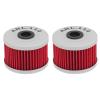 AHL Oil Filter 3088036 Compatible With Polaris ATV 500 Outlaw 2006-2007/500 Predator 2003-2007/500 Predator Troy Lee Edition 2005,2pcs view 1
