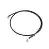 Hihaha 150cm AN3 M10 Car Hydraulic Brake Line Oil Hose Pipe Fitting 28 90 Stainless Steel for Car Motorcycle Dirt Racing Bike Black Durable Material view 1