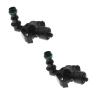 BHNJUTM 1Pair 61677059223 Front Bumper Headlight Washer Nozzle Headlamp Water Spray Jet Compatible with BMW 6 E63 E64 LCI 2004-2010 view 1
