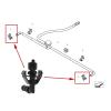 BHNJUTM 1Pair 61677059223 Front Bumper Headlight Washer Nozzle Headlamp Water Spray Jet Compatible with BMW 6 E63 E64 LCI 2004-2010 view 2