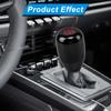 AUCELI Car Gear Shift Knob, 5 Speed Manual Vehicle Gear Stick Shifter Lever Knob with 3 Adapters, Aluminum Alloy Automotive Transmission Shift Knob Accessories, Universal for Most Cars (Black) view 3