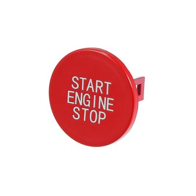 A ABSOPRO for BMW 3 Series Car Engine Ignition Push Start Button Start Stop Button Cover Trim Cap ABS Sticker Red for BMW G20 G05 X5 G06 X6 G07 X7 Item Replacement