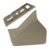 Power Seat Control Switch Housing Bezel & Seat Panel Trim | Compatible with 2009-2014 Ford F150,2010-2014 Lincoln Mark LT Truck Replacement | Front Driver Side Recliner Switch Panel (Camel) view 4