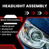 Headlight Assembly Replacement 2X Headlight for Hyundai Veloster 2012-2017 view 4