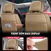 LPDK Seat Covers for Mercedes Benz Sprinter 2500,Full Set,Ivory Coffee view 2