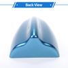 VekAuto Shark Fin Antenna Cover, AM/FM Signal Roof Aerial Universal for Car Auto SUV Truck ABS Material with Adhesive Base Metallic Blue view 4