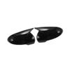 A ABSOPRO 1 Pair Car Rear View Driver Passenger Side Mirror Cover Cap Overlay Gloss Black for Kia Sorento 2016-2019 Mirror Guard Covers Exterior Decoration Trims Item Replacement view 1