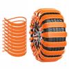 ZKXSDF Snow Chains of Car for Toyota RAV4 5.Generation RAV4 Hybrid PHEV / RAV4 Prime 2019-2024, Reusable Car Snow Chains Tie Applicable Tire Sizes for 165-275mm,10Pcs-Orange view 1