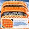 ZKXSDF Snow Chains of Car for Toyota RAV4 5.Generation RAV4 Hybrid PHEV / RAV4 Prime 2019-2024, Reusable Car Snow Chains Tie Applicable Tire Sizes for 165-275mm,10Pcs-Orange view 4