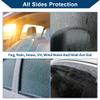 Hihaha Window Deflectors for Volkswagen Jetta 2011-2018 Side Tape-On Rain Guards 1 Set Black view 4