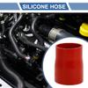 X AUTOHAUX 1 Pcs Straight Coupler Silicone Hose 70-76mm/2.76"-2.99" ID 100mm/3.94" Length 0 Car Silicone Hose Coolant Hose 3-Ply 4mm Thickness Air Intake/Turbo/Intercooler Piping Tube Red view 2