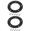 AODITECK Fuel Tank Sending Unit Gasket Kit Replacement Fuel Sender Unit Gasket kit (NBR) for Marine Boat RV Water Level Sensor Tank Sender,2 Pack view 1