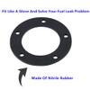 AODITECK Fuel Tank Sending Unit Gasket Kit Replacement Fuel Sender Unit Gasket kit (NBR) for Marine Boat RV Water Level Sensor Tank Sender,2 Pack view 2