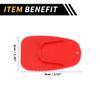 REPAIROCK Universal Motorcycle Kickstand Pad for Hot Pavement Soft Ground and Outdoor Parking 3.54"x2.36" Motorcycle Support Plate Red 2 Pcs view 4