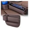 Car Seats Gap Filler Organizer for B&MW 6 Series 630ci 630i 2003-2010 Car Seats Gap Organizer Storage Box Leather Car Storage Organizer with Cup Holder Parts view 1