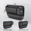 Car Seats Gap Filler Organizer for B&MW 6 Series 630ci 630i 2003-2010 Car Seats Gap Organizer Storage Box Leather Car Storage Organizer with Cup Holder Parts view 4