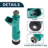 TUCKBOLD Fuel Injector for Suzuki Kizashi 2.4 2010-2013 Flow Match No.1571078K00 Fuel Nozzle Green 1 Pc view 3
